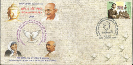 Indien Special Cover,Mahatma, Father Of Nation, Mother Teresa, Sardar Patel, Buddha, Crusaders Of World Peace , Truth & - Mutter Teresa