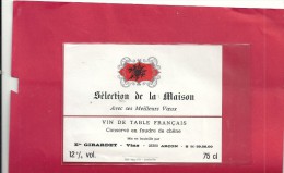 --SELECTION DE LA MAISON--conserve En Foudre De Chene--Ets GIRARDET--ARCON--AVEC SES MEILLEURS VOEUX §§ - New Millennium/Year 2000