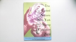 UNO-New York 830, 835/47, 854/5, Bl. 18/20, Souvenir-Folder 2000 **/mnh, Jahreszusammenstellung 2000 - Ungebraucht