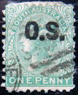 SOUTH AUSTRALIA 1890 1d Queen Victoria Service USED ScottO44 CV$1.80 - Oblitérés