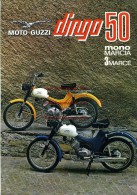 Moto Guzzi 50 DINGO MONOMARCIA 3 MARCE Depliant Originale Factory Original Brochure - Engines
