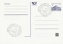 Czech Rep. / Comm. Postmark (1994) Praha 012: Visit Of The President Of The United States And Heads Of State... (I7698) - Covers & Documents