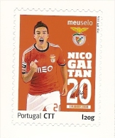 Portugal ** & Osvaldo Nicolás "Nico" Fabián Gaitán, Benfica 33º Campeonato Nacional, 2013-2014 - Unused Stamps
