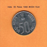 INDIA   50  PAISE  1998  (KM # 69) - Indien