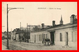 Gradignan Entrée Du Bourg  Scan Recto Verso - Gradignan