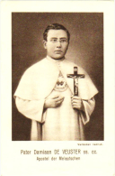 Prayer Card Of Father Damian - Pater Damiaan - Molokai