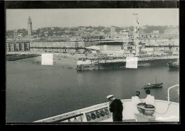 PHOTO  Du PAQUEBOT " FRANCE "  Le HAVRE Vue Du Paquebot  ( Compagnie Générale Transatlantique ) - Autres & Non Classés