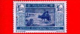 MAURITANIA - Africa Occidentale Francese - AOF - 1930 - Cammello - Crossing Desert - 1.50 - Nuevos