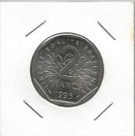 G2 France 2 Francs 1993. Jean Moulin UNC - Commémoratives