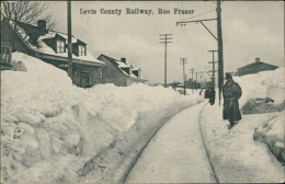 CANADA LEVIS COUNTY / Rue Fraser, Levis County Railway / - Levis