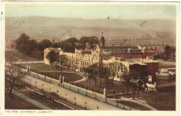 The New University Cardiff Colour Postcard 1925 - Glamorgan