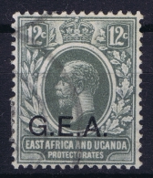 TANGANYIKA 1917 Kenya + Uganda Stamp O/ptd GEA Used Mi Nr 55 - Tanganyika (...-1932)