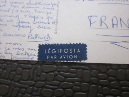 Lettre  CPM De  Magyar (Budapest)   étiquette  Legiposta  Par Avion    > Pour Saumanes 84 - Storia Postale