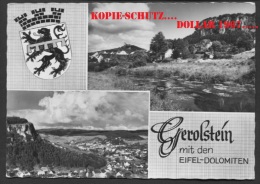 Die Brunnenstadt Gerolstein....Echte Photographie.. Used ..+ 1960  .See The 2 Scans  ( Originalscan !!! ) - Gerolstein