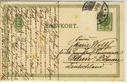 Denmark - Brevkort, 1911,  Postal Stationary, - Postal Stationery