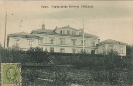 Falun, Sverige. 5 Ore Su Carte Postale To Roma 1907 - Briefe U. Dokumente