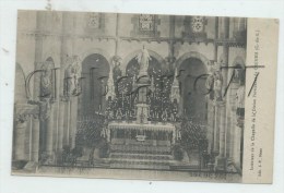 Créhen (22) : L´intérieur De La Chapelle De La Divine Providence Env 1924 PF. - Créhen