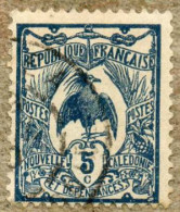 Nelle CALEDONIE :  Le Cagou - Dentelé 13 1/2 X 14 -Surchargé Au Profit De La Croix-Rouge - Used Stamps