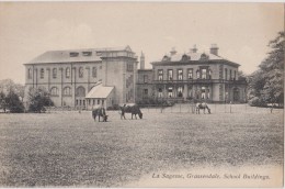 Carte Postale Ancienne,ROYAUME UNI,UNITED KINGDOM,LIVERPOOL,GRASSEN DALE,SCHOOL BUILDINGS,MERSEYSIDE,AIGB URTH,prairie - Liverpool