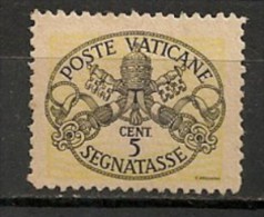 Timbres - Vatican - 1945 - Taxes - 5 Cent. - - Postage Due