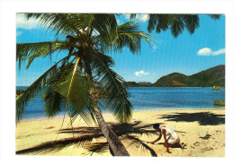 Seychelles: Anse Boudin Praslin, Photo Eden, Timbre Roussette (14-3376) - Seychelles
