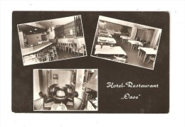 CPA : Genk : Hôtel Restaurant OASE-  Havenstraat - Multivues ( 3 )  - Bar - Restaurant - Salon  - PEU  COMMUNE - Genk