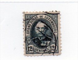 B - 1891 Lussemburgo - Granduca Adolfo - 1891 Adolphe Voorzijde