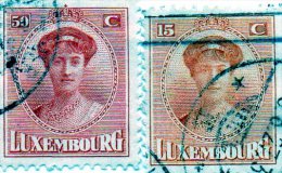 B - 1924 Lussemburgo - Granduchessa Carlotta - Used Stamps