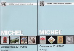 MICHEL Ost/West-Europa Katalog 2015 Neu 124€ Band 6+7 : B Eire GB Jersey Man Lux NL PL Rus USSR Ukraine Moldavia Belorus - Autres Livres Parlés