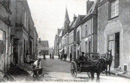 Cpa 1918 Neuvy Le Roi L Et L Rue Principale  37 - Neuvy-le-Roi