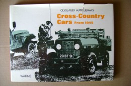 PCJ/48 CROSS-COUNTRY CARS From 1945 Frederick Warne & Co 1975 /mezzi Militari/Jeep - Motoren