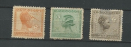 3 Timbres Congo Belge 1923  : - Ungebraucht