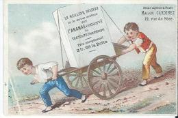 Maison Cardinet / Aux Iles Françaises/ Ananas Confitures Sirops/Rue De Séze/Laas/Paris/Guadeloup E/Vers 1880   IM724 - Other & Unclassified