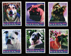 (cl 23 - P19) Burundi ** Série -(ref. Michel Au Dos) Chiens - - Unused Stamps