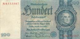 BILLET DE 100 REICHSMARK 24 JUIN 1935 SERIE N - 100 Reichsmark