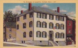 The Birthplace Of Longfellow Portland Maine - Portland