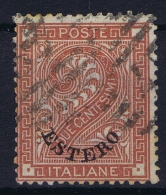 Italy: Levant Estero Sa Nr 2 Used  Signed/ Signé/signiert/ Approvato - Bureaux D'Europe & D'Asie