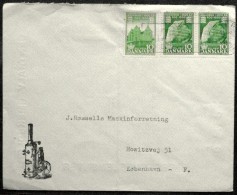 Denmark 1955 Letter J. Røssells Maskineforretning    ( Lot 4351 ) - Covers & Documents