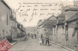 ST PIERRE LE MOUTIER FAUBOURG DE MOULINS 1916 - Saint Pierre Le Moutier