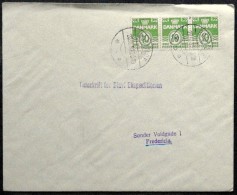 Denmark  1952   Letter  20-10-1952 ROSKILDE  ( Lot 4470  ) - Covers & Documents