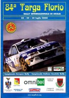 X 84 TARGA FLORIO 2000 RALLY INTERNAZIONALE DI SICILIA TABELLA TEMPI E PERCORSO  AUTOMOBILIA - Motoren