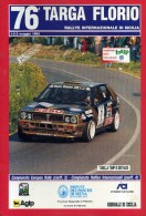 X 76 TARGA FLORIO 1992 RALLY INTERNAZIONALE DI SICILIA TABELLA TEMPI E DISTANZE 20 PAGINE   AUTOMOBILIA - Motoren