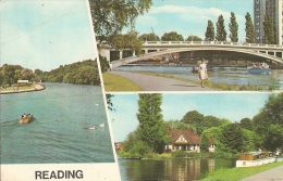 GB - Ber - Reading - Multiview : River Thames, Bridge - Photo Precision Limited / Colourmaster International N° PLC7333 - Reading