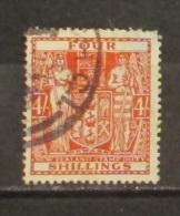 Nuova Zelanda 1940 Stamp Duty 4 Shillings - Used Stamps