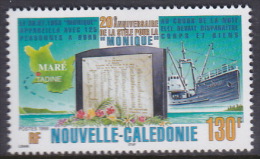 New Caledonia 1998 Disappearance Of The Ship Monique 20th Anniversary MNH - Gebraucht