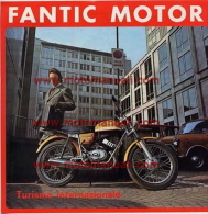 Fantic TURISMO INTERNAZIONALE 50 1973 Depliant Originale Itlaiano Genuine Brochure Prospekt - Motos