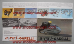 Garelli PRODUZIONE - PRODUCTION  1968 50 (RECORD):: Depliant Originale Genuine Brochure Prospekt - Motos