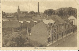 Zele.  -   Panorama;   1934  Getaxeerde Kaart  Naar Mechelen - Zele