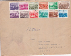 Beyogl 1960 - Lettre Avec Série Touristique - Cover Brief - Lettres & Documents