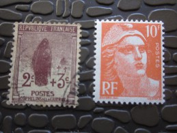 France Timbre  Orphelins De La Guerre * Et Marianne De Gandon** - Unused Stamps